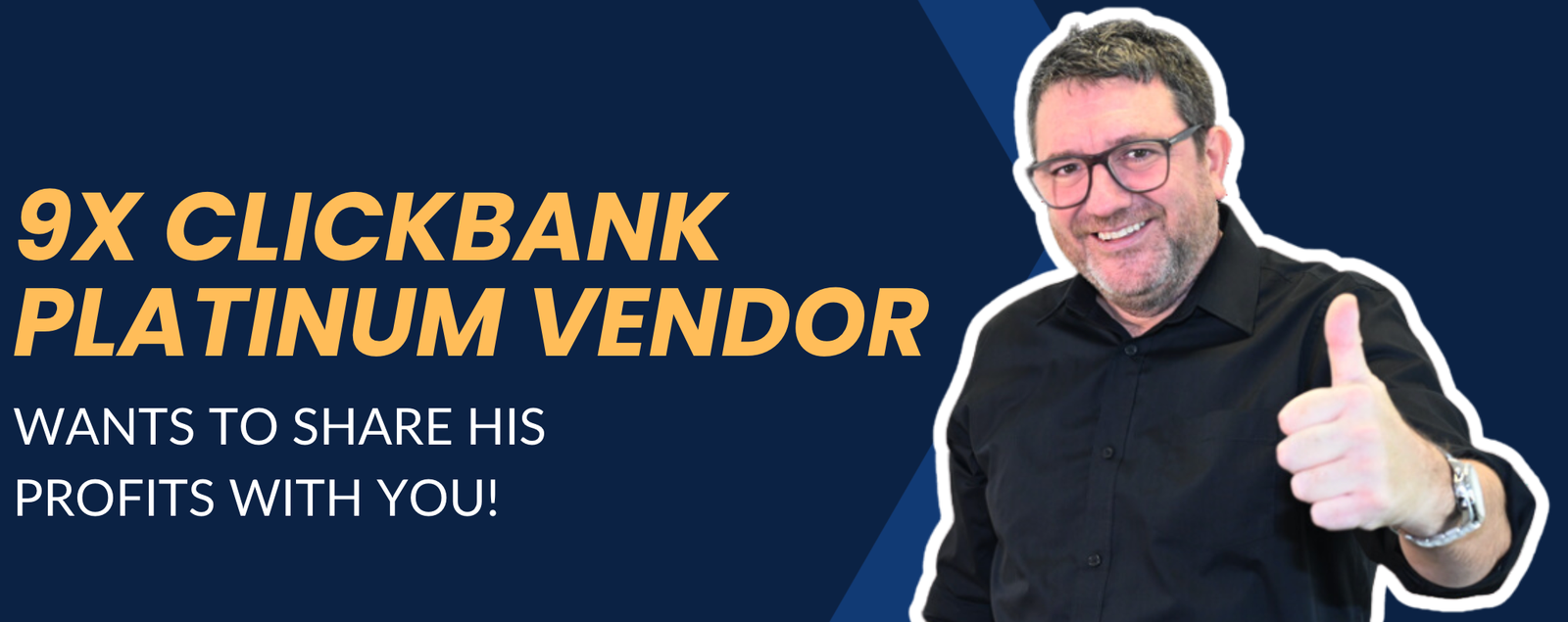 9x ClickBank Platinum Vendor banner